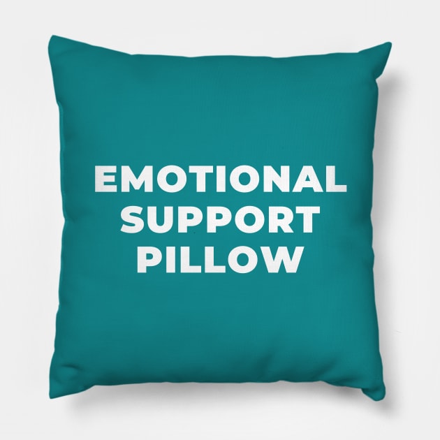 Emotional Support Pillow (From Podcast)-Seafoam Greenish Pillow by Sex, Lies and Parenthood