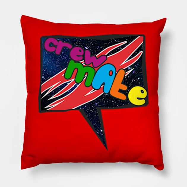 crew mate Pillow by stickisticki