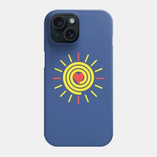 Heart-Sun 2 Phone Case