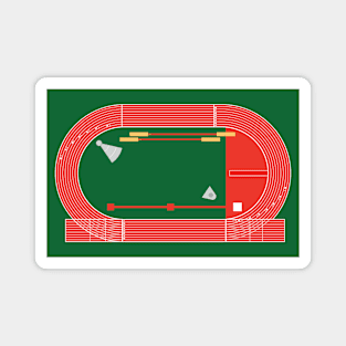 Track and Field Magnet