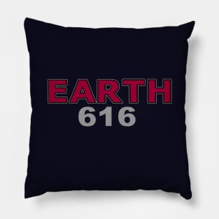 Earth 616 Pillow