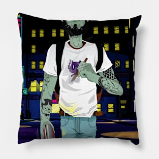 Drax_the_Alien Pillow