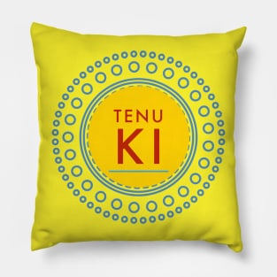 Fasbytes Typography Tenu Ki Punjabi meme Pillow