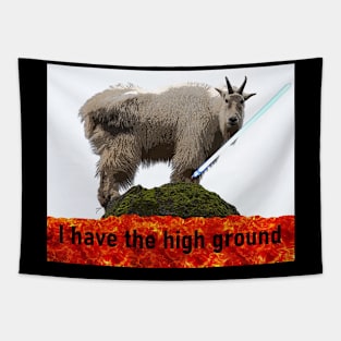 No Moral Dilemma Goat Tapestry