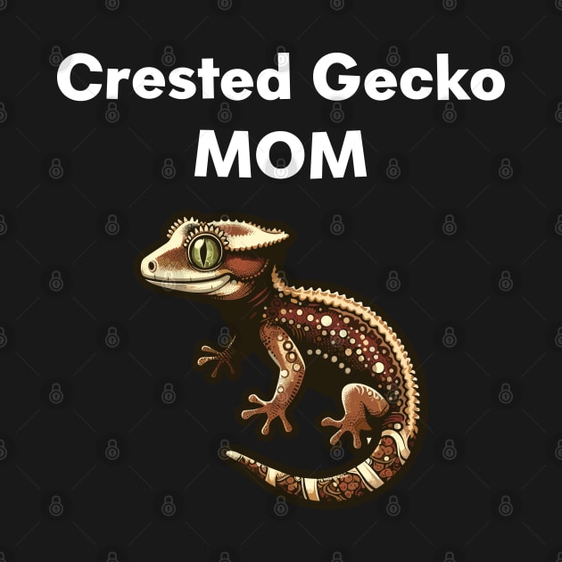 Crested Gecko Mom by dinokate