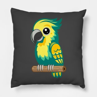 Parrot Paradise Pillow