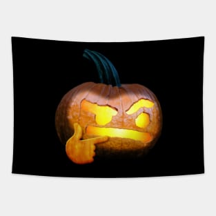 Halloween - the thonk pumpkin Tapestry