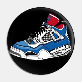 AJ IV - Sketch ! HOT WEAR !!! Blues !!! Pin