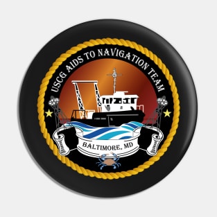 Aids to Navagation Cost guard baltmore Pin