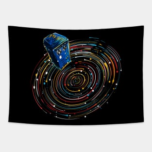 explore time and space Tapestry