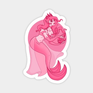 Aurora Pink Mermaid Magnet