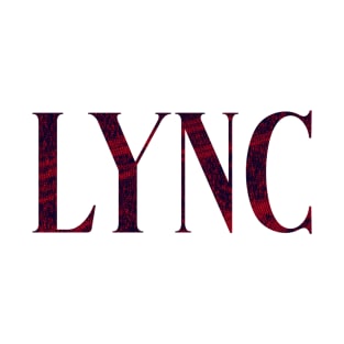 Lync - Simple Typography Style T-Shirt