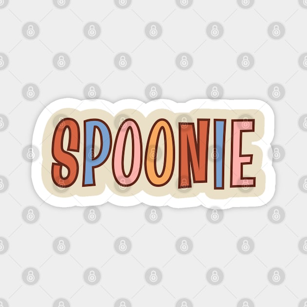 Spoonie, Hidden Disabilities, Chronic Illness Magnet by WaBastian