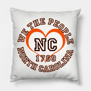 Show your North Carolina pride: North Carolina gifts and merchandise Pillow