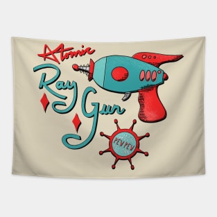 Atomic Toy Ray Gun Tapestry