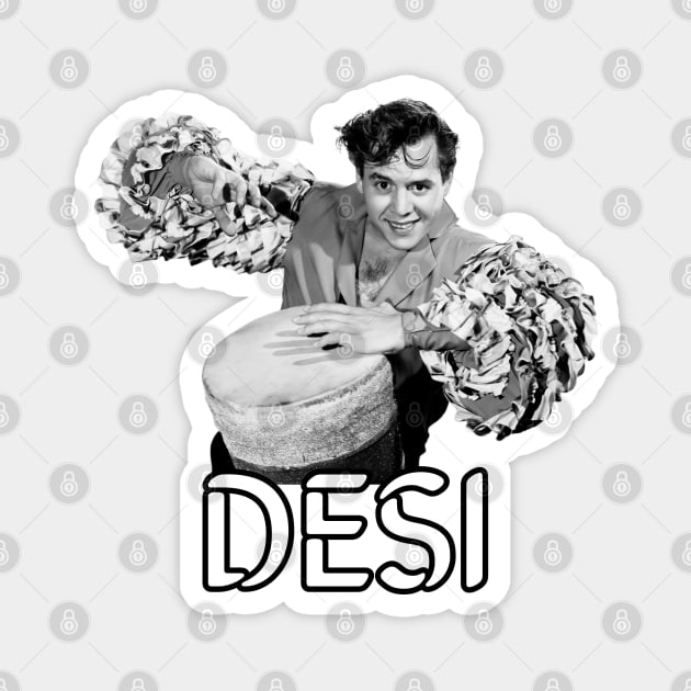 Desi Arnaz Magnet by CoolMomBiz