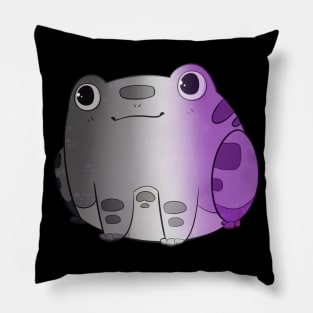 Chibi Frog Sitting - Ace flag Pillow