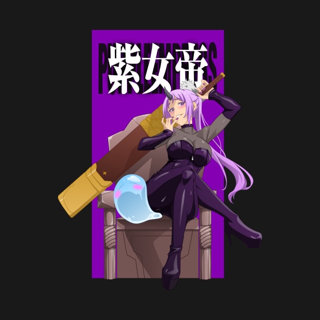 Shion "Purple Empress" from That Time I Got Reincarnated as a Slime anime by zerooneproject