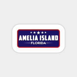 Amelia Island Florida Tropical Beach Surfing Surf  Vacation FL Magnet