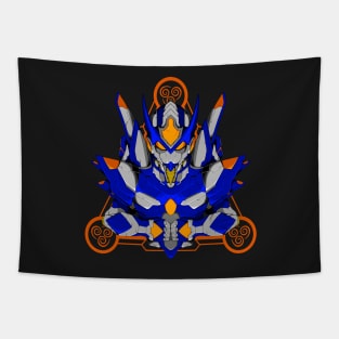 AVATAR AANG X MEGAMAN FALCON ARMOR Tapestry