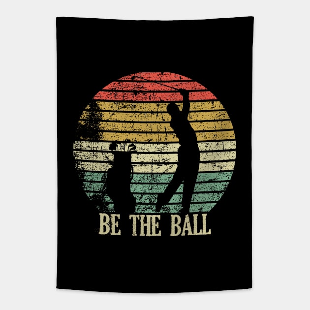 Golf - Be The Ball Tapestry by Jambo Designs