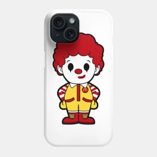 Ronald Mcdonald Chibi Phone Case