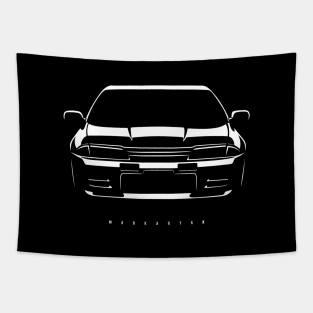 Skyline R32 GTR Face Tapestry