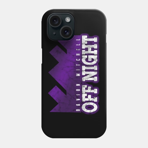 Off Night - Davion Mitchell Phone Case by justincroteau