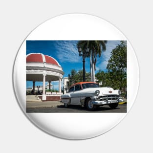 American car from the 50's in Havana, Cuba Pin