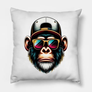 Cool Monkey Pillow