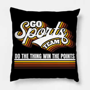 Go Sports Team Pillow