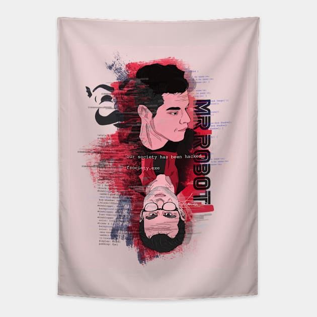 _mr.robot. Tapestry by Venus Mythe