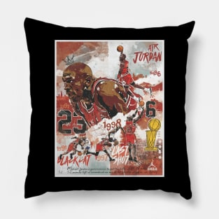 BASKETBALLART - JORDAN DUNK HERO Pillow