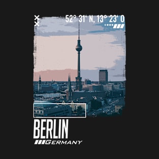 Berlin Art Minimalistic T-Shirt T-Shirt