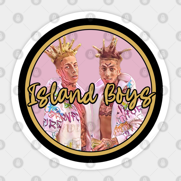 Island Boys dark - Island Boys - Sticker