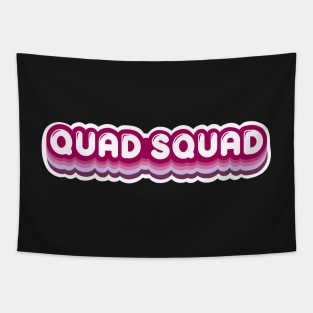 Quad Squad 70s Vibes Skater Tapestry