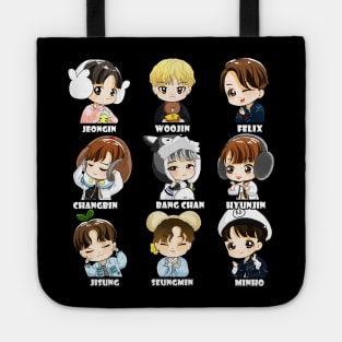 STRAY KIDS CHIBI ALL MEMBERS Tote