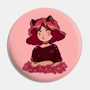 cat girl Pin