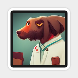 Veterinary doctor | Comics Style Magnet