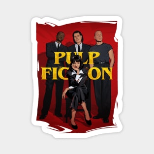 Pulp Fiction Team Magnet