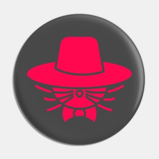 Detective cat Pin