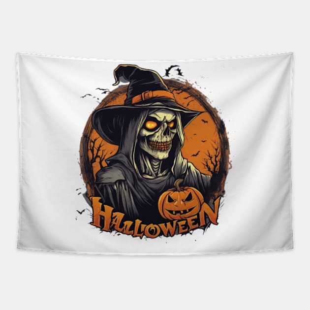 Halloween Tapestry by Art Worlds