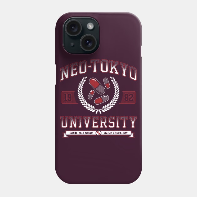 Neo Tokyo [Neo-Tokyo] University v2 Phone Case by DCLawrenceUK