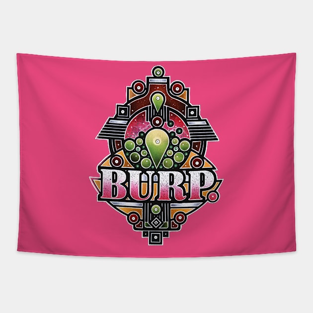 Burp Tapestry by Roszelle Art