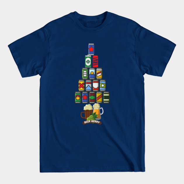 Discover Beer Christmas Tree - Beer Christmas Tree - T-Shirt