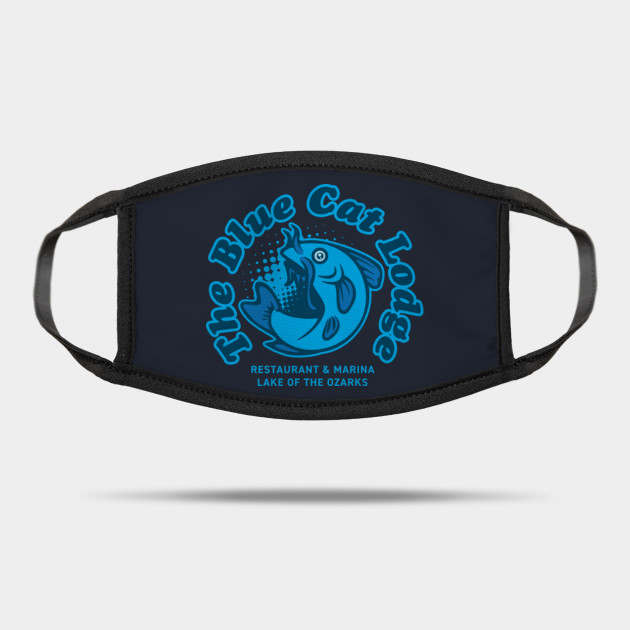 The Blue Cat Lodge Restaurant And Marina Ozark Mask Teepublic Uk