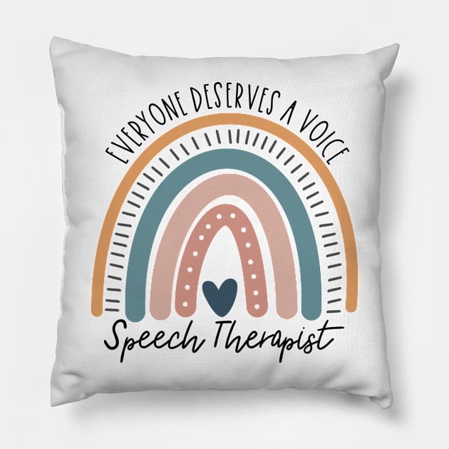 Speech Therapist Pillow by IndigoPine