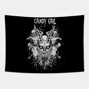 Dragon Skull Play Candy Tapestry