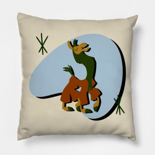 Retro Kuzco Pillow