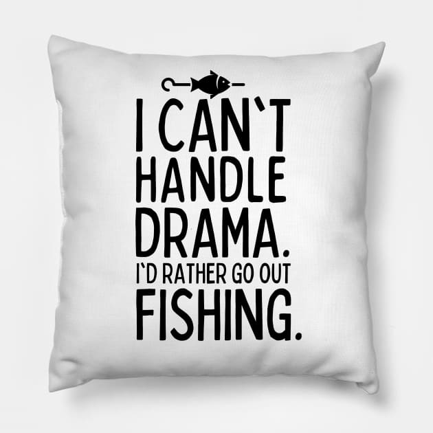 Fishing is the best. Pillow by mksjr